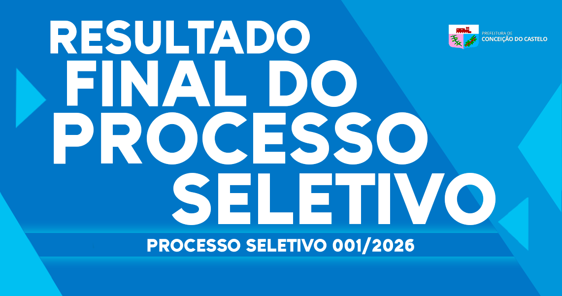 RESULTADO DO FINAL DO PROCESSO SELETIVO N 001/2026
